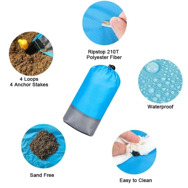 Extra Large Waterproof Beach Mat