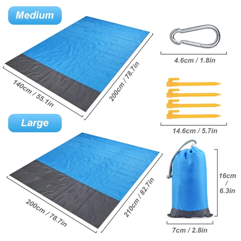 Extra Large Waterproof Beach Mat