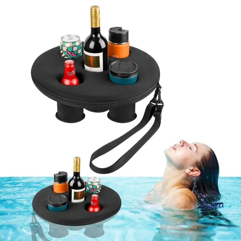 Floating Drink Holder For Pool, Spa & Beach Parties
