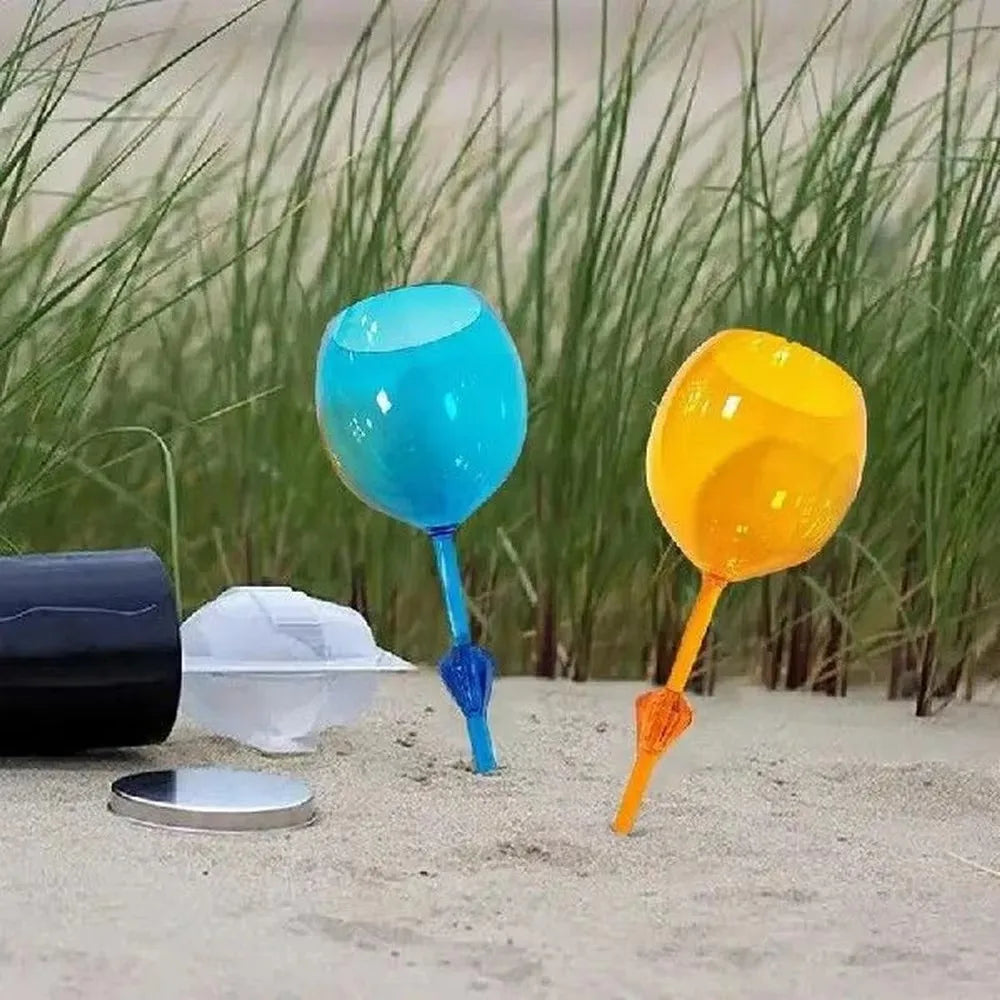 Acrylic Floating Drink Cups for Pool & Beach