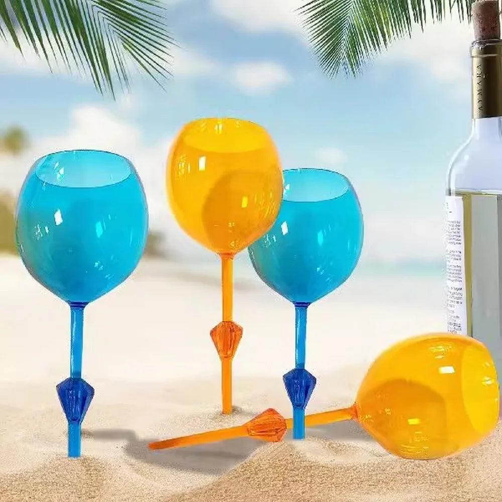 Acrylic Floating Drink Cups for Pool & Beach