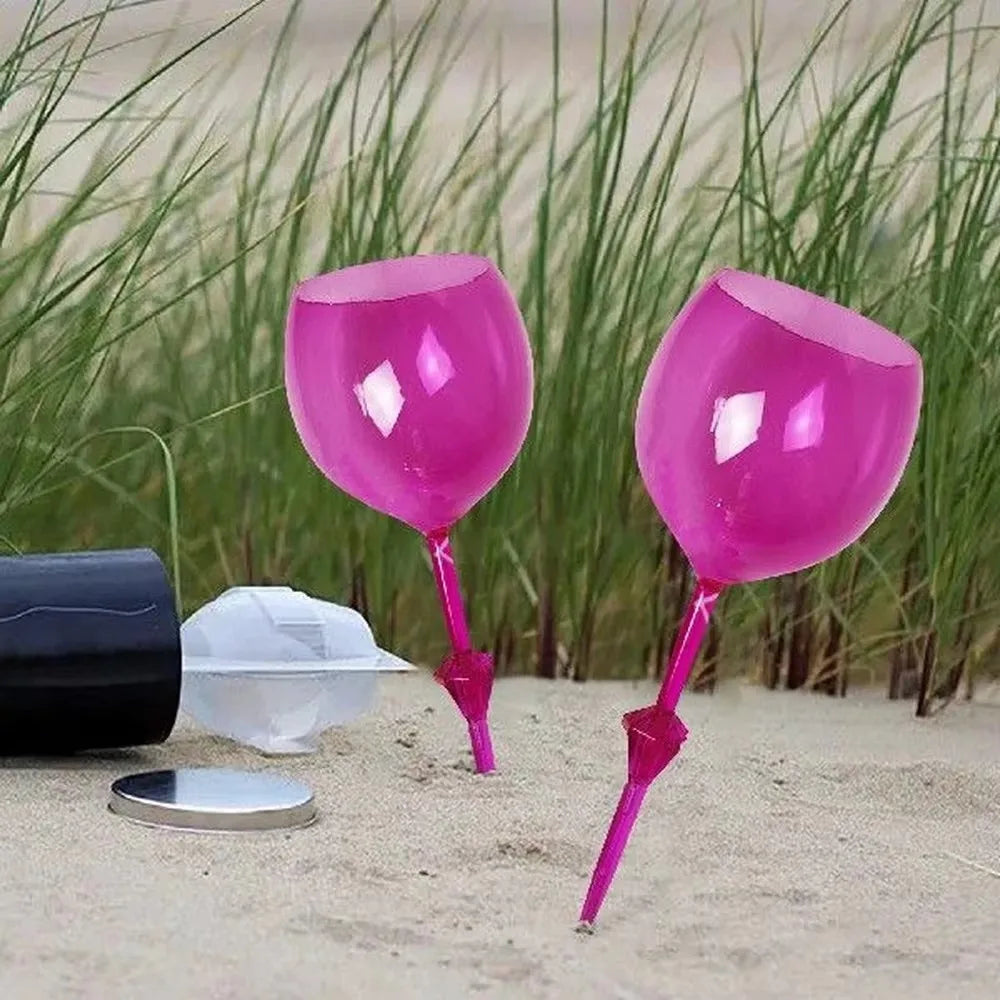 Acrylic Floating Drink Cups for Pool & Beach