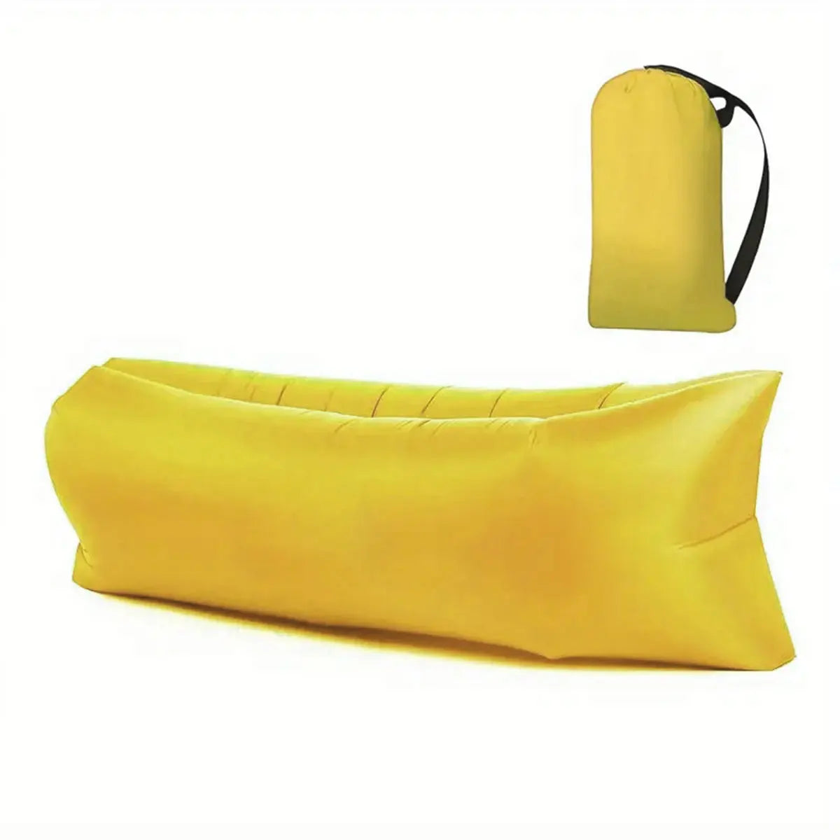 Inflatable Lounger Air Sofa Hammock for Backyard, Beach, Camping
