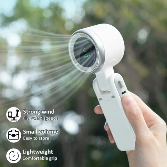 Mini Hand-held Folding Turbo Fan