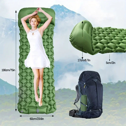 Ultralight Camping Mattress with Pillow