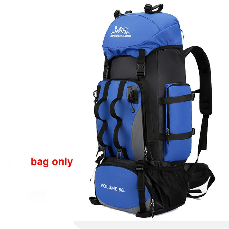 90L Waterproof Hiking Backpack – Large-Capacity Trekking Bag for Camping & Travel