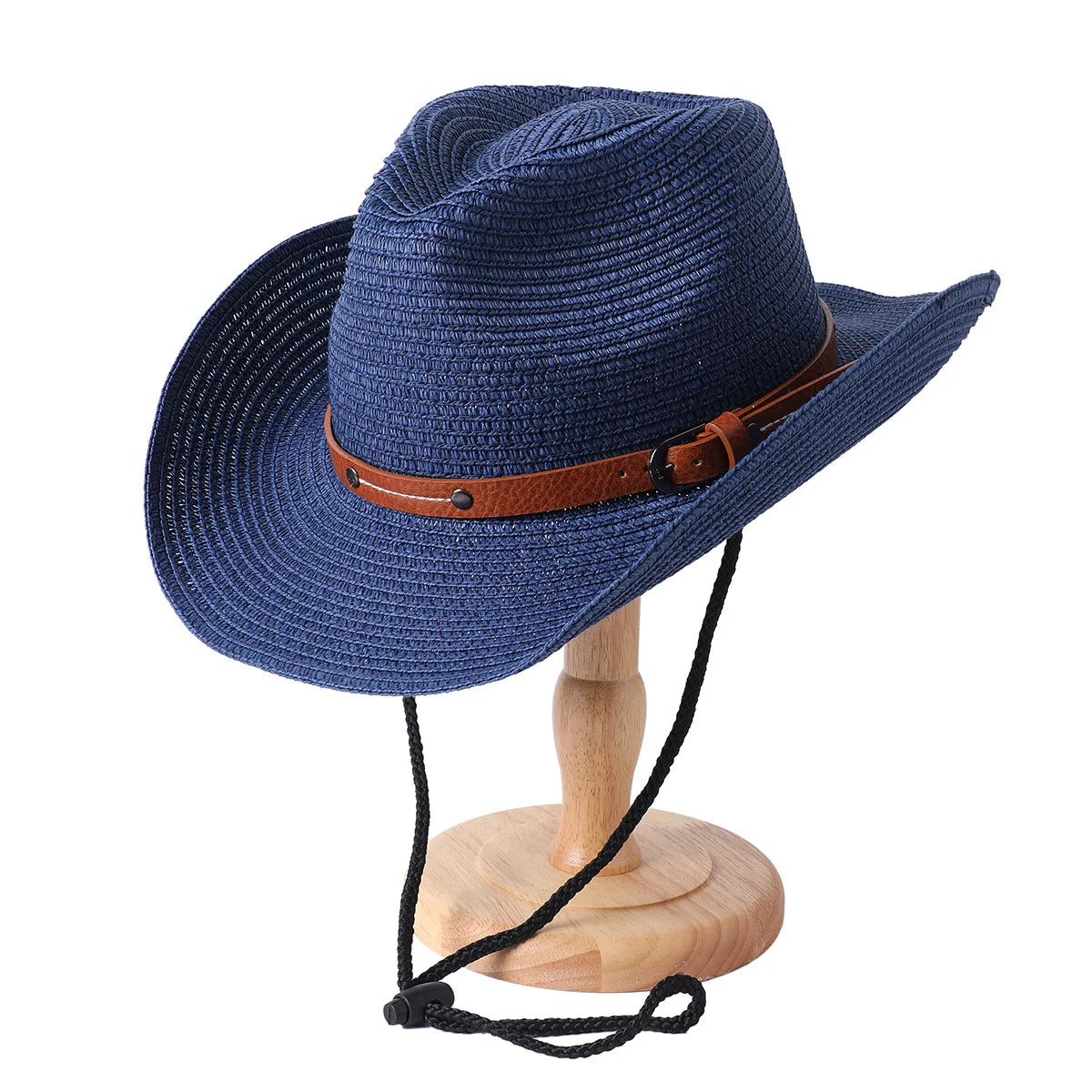 Foldable Wide Brim Cowgirl Style Hat