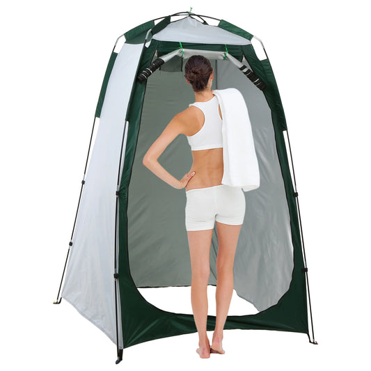 Portable Privacy Pop-Up Beach Shower/Toilet Tent for Camping & Outdoor Use