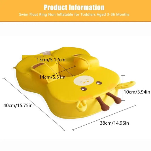Non Inflatable Infant Swim Buoyant Ring