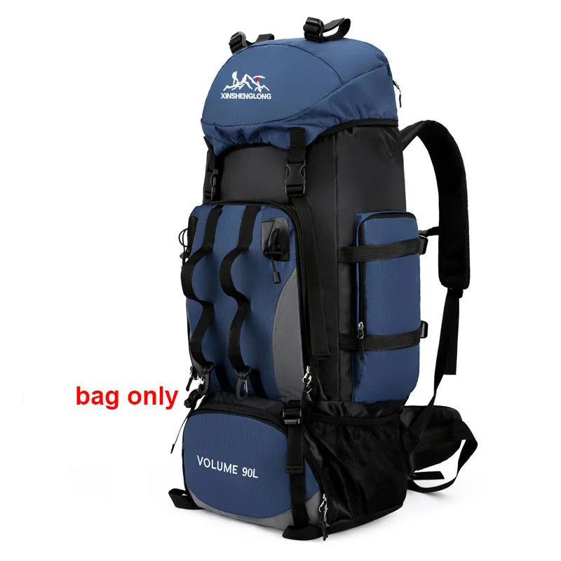 90L Waterproof Hiking Backpack – Large-Capacity Trekking Bag for Camping & Travel