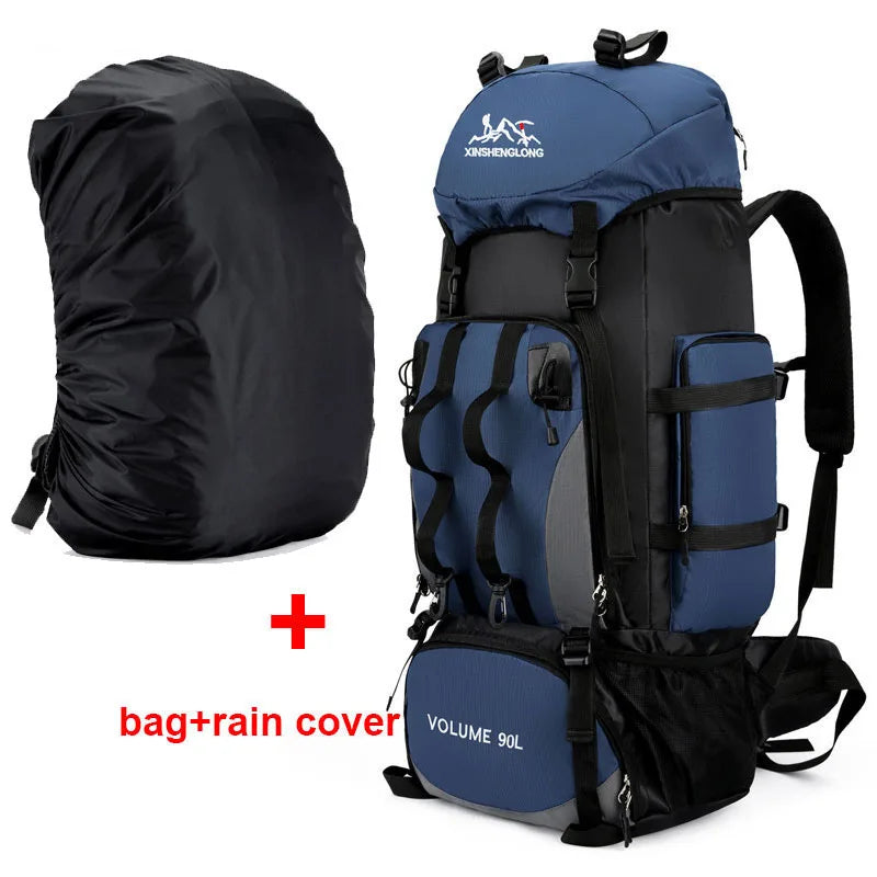 90L Waterproof Hiking Backpack – Large-Capacity Trekking Bag for Camping & Travel